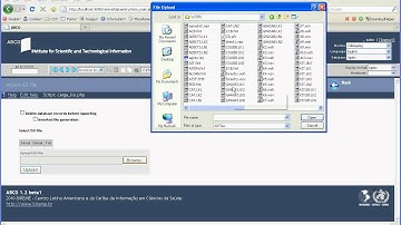 ABCD - Create database from winisis