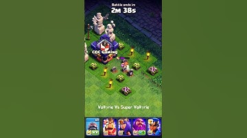 2 Max Valkyries Vs The Super Valkyrie |Who is the winner? #clashofclans #cocshorts #shorts