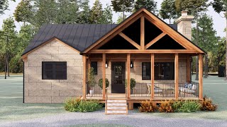 38'x36' (12x11m)  Downsizing Made Easy | The Perfect Cozy Small House Ideas by AVN Studio - House Design 8,062 views 1 month ago 8 minutes, 21 seconds