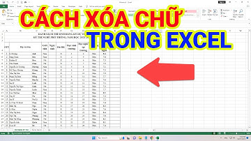 Cách Xóa Chữ Trong Excel Đơn Giản Và Hiệu Quả