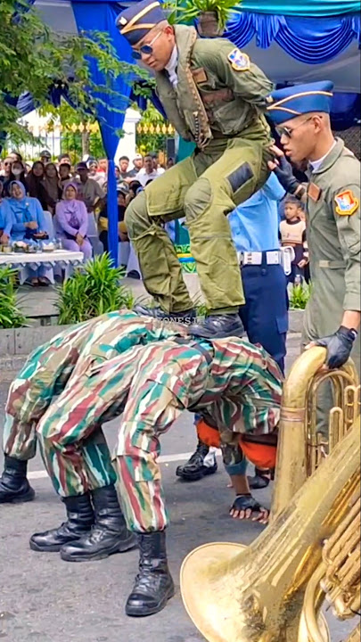 Asli Mantap 🔥 Taruna AAU Akademi Angkatan Udara #drumband #taruna #aau