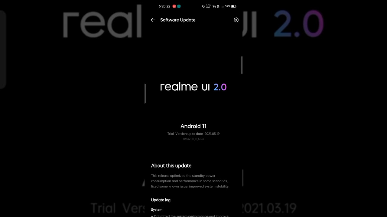 latest trick to downgrade your realme 7 from 2.0 into A.87 very simple