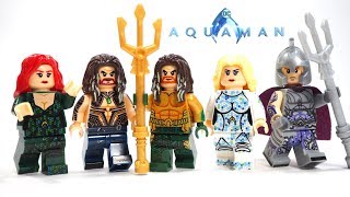 Aquaman movie unofficial lego minifigures collections custom stop
motion review playlist: https://bit.ly/2to2v61 neo25's new cust...