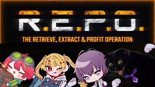 【#repo 】ズッコケ4人組で物理演算に負けずにお宝回収する