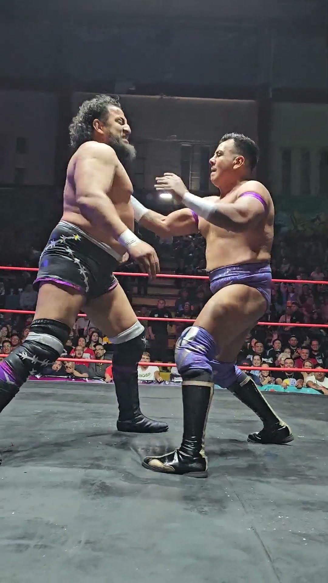 Pierrotazos entre Herodes vs Guerrero Mixtico Jr en la Arena Neza