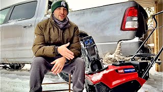 Toro power clear 721 E snow blower review