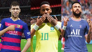 NEYMAR JR IN EVERY FIFA (10-23)