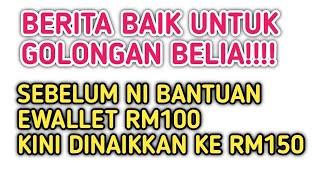 Golongan Ebelia Terima Bantuan Ewallet RM150