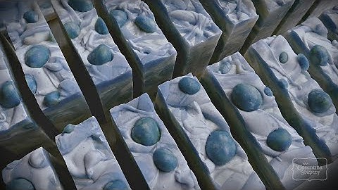 Making & cutting To the River handmade soap 🤩 | Cold Process Soap