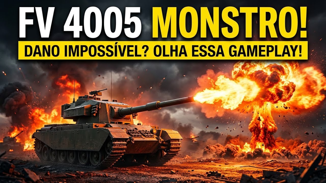 FV 4005 Stage II Esse dano é crazy #wot