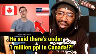 American Reacts to Americans Answer Basic Questions About Canada