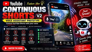 Continuous Shorts – V2 | Voice Assistant Prototype #youtubeshorts #youtube #youtubeindia #technology