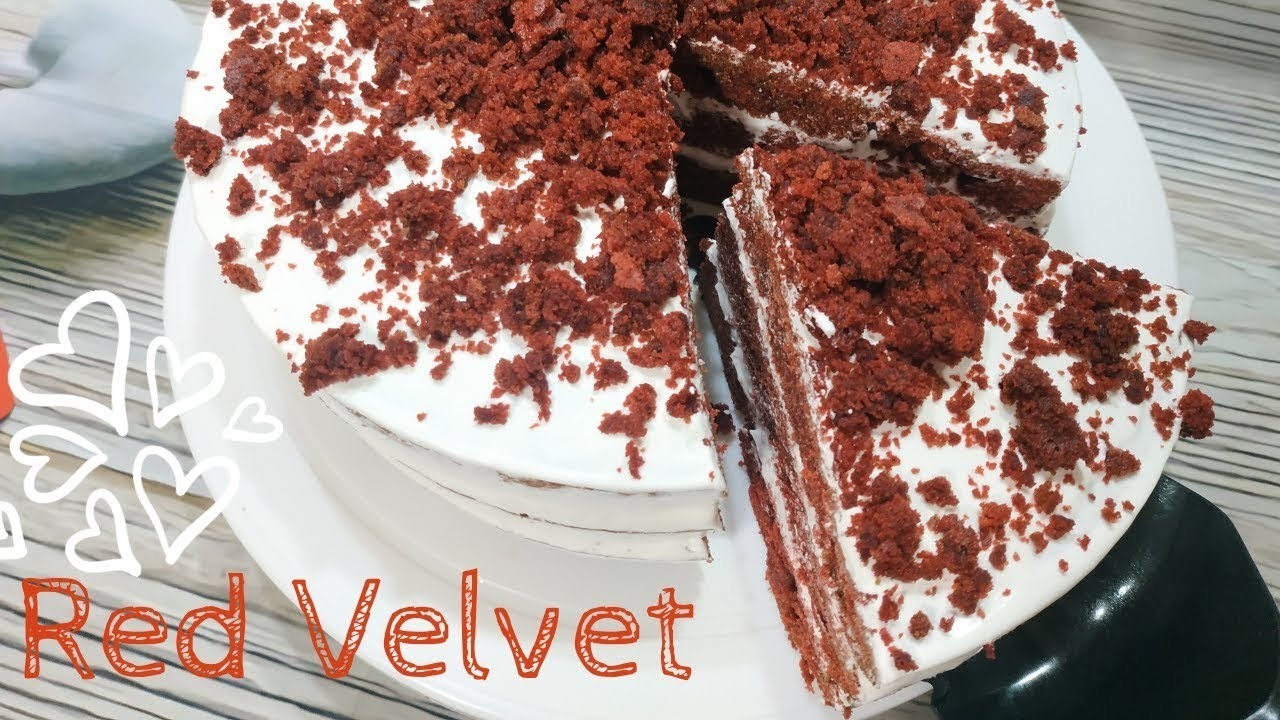 TARTA RED VELVET ♥️ TERCIOPELO ROJO, paso a paso en Mambo!!!