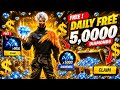 🤯💎How to get 5,000 Diamonds in Free Fire🔥 2026 Latest Trick 100% Working
