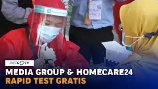 Media Group & Homecare24 Rapid Test Gratis di Itenas