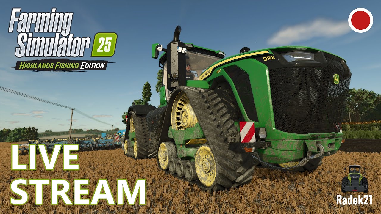 SILÁŽ PRO KRÁVY - Pichonnière Valley | LIVE STREAM | Farming Simulator 25 CZ/SK 🔴