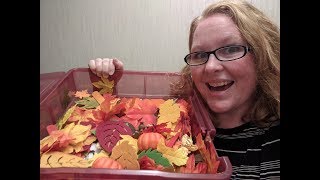 Fall Sensory Bin