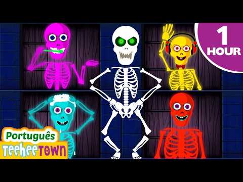 💀Wrong Door Skeletons | Halloween Songs for Kids | Teehee Town