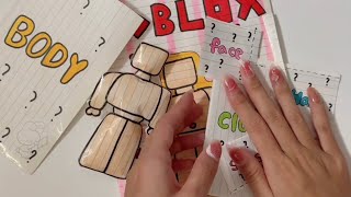 [💸paperdiy💸] Roblox Outfit Blind Bag👚로블록스 옷 입히기 블라인드 백 Asmr tutorial
