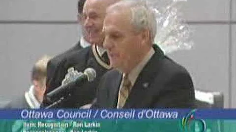 OCH AGM - Ron Larkin Recognition