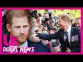 Prince Harry Reacts To Vast Crowd Cheering Him As He Exits St Paul’s Cathedral