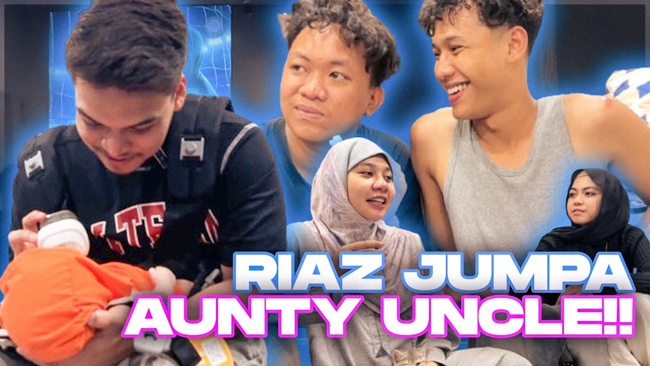 Ucle Riaz RIAZ RINDU AUNTY UNCLE !! UNCLE TAKUT BINI KE? - YouTube