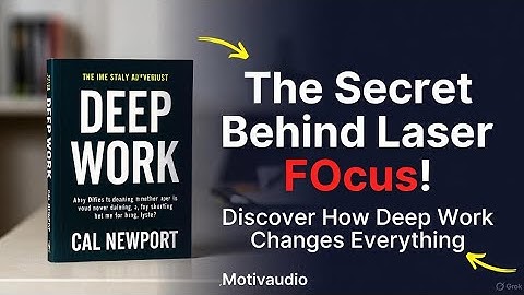 “How To Focus Like a Monk | Deep Work Explained in 10 Minutes”