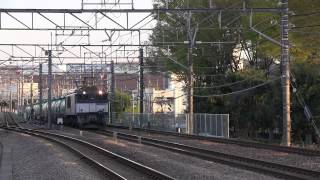 5079レ　EF64-1020号機+タキ
