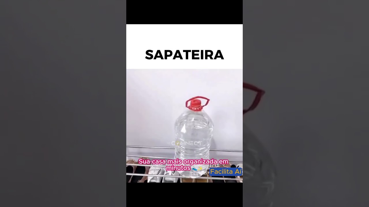 Sapatos espalhados nunca mais ❌ 