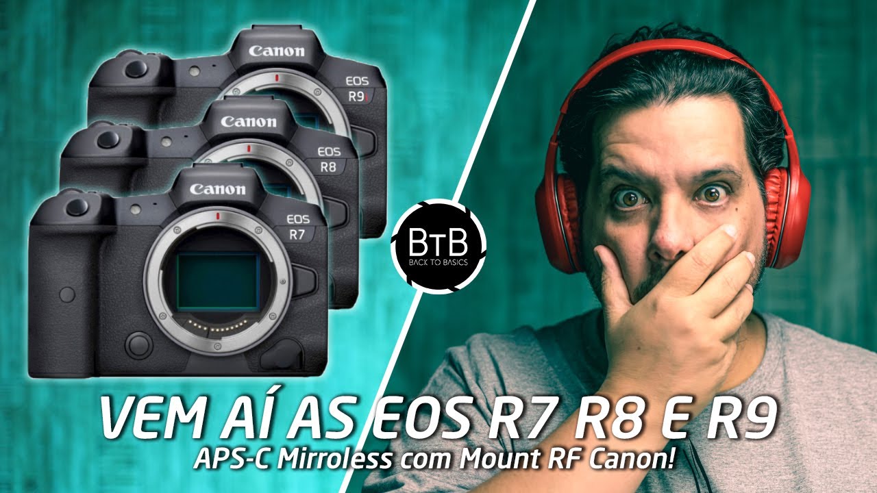 Aí Vem a R7, R8 e R9! Mirrorless Rebel APSC Com Mount RF. - YouTube