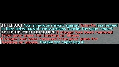 Hacker gets banned by watchdog - Hypixel Bedwars