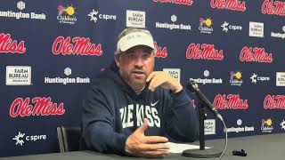 PRESSER: Ole Miss head coach Pete Golding after 34-27 loss at Texas Update