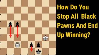 Hard Chess Puzzle, Stop All The Pawns