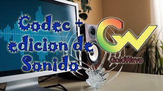Install Goldwave + use + codec to edit
