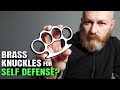 Testing brass knuckles  do they hurt you more than they hurt them