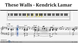 These Walls - Kendrick Lamar - Piano Sheet Music / Chords / Tutorial
How to play the main chord progressions and notes from These Walls.
Video originally from my PianOwned channel (Jan 2016) These Walls - Kendrick Lamar - Piano Sheet Music / Chords / Tutorial