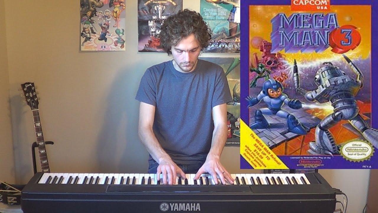 Mega Man 3 - Password Screen/Game Over (piano cover)