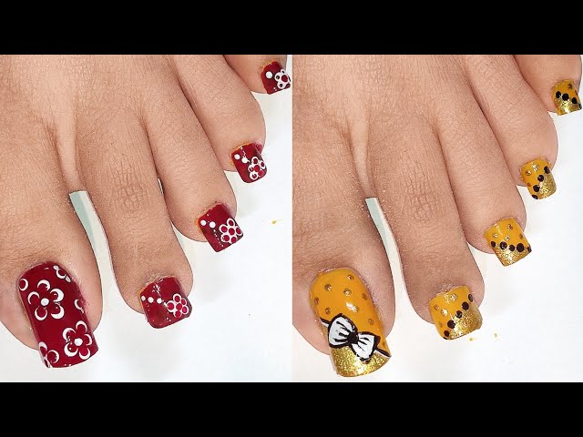 Toe Nail Designs | TikTok