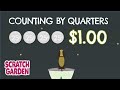 Counting by Quarters | Counting Songs | Scratch Garden