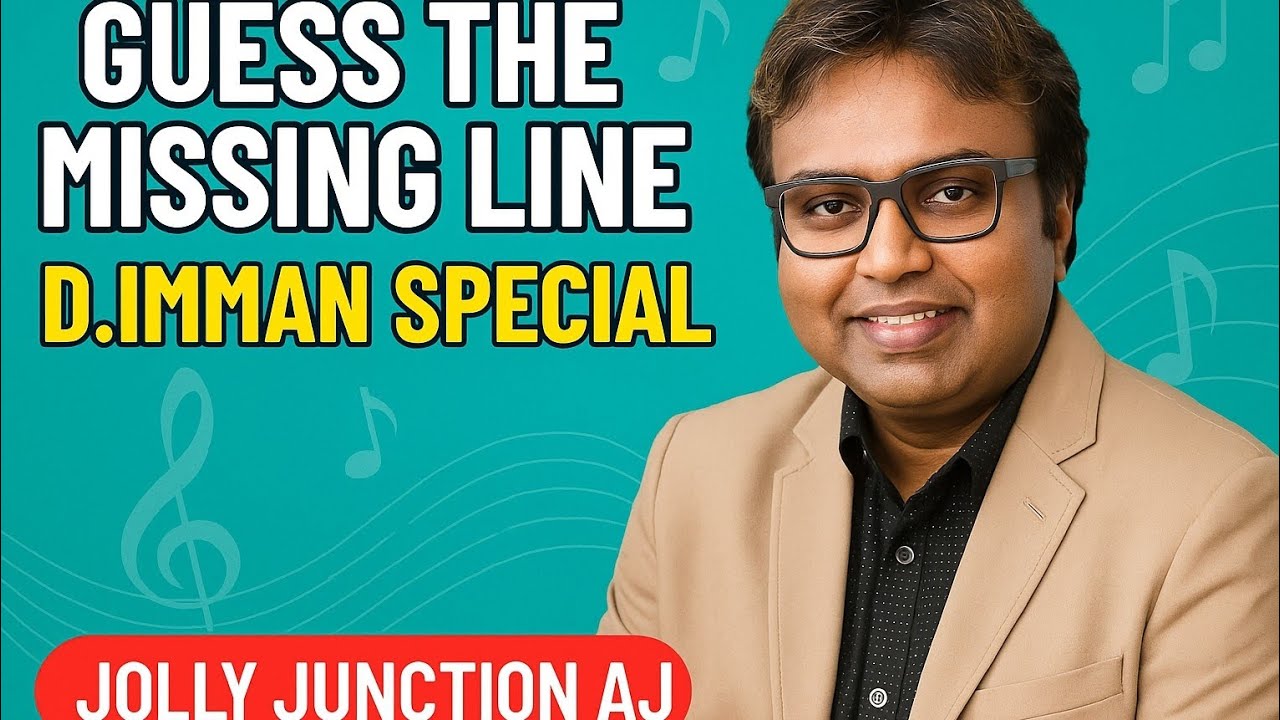 Connection game/ Guess the missing line/ Find the missing line/ Imman special/ Tamil song