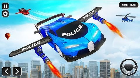 Flying Car Game Robot Shooting  - Android Gameplay #1