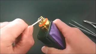 100% Original RISCLE PIRATE KING RTA 24mm Rebuildable Tank