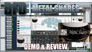 BFD METAL SNARES - DEMO & REVIEW