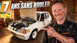 SORTIE DE GARAGE : 205 Rallye de COMPÉTITION