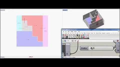 Generative Floor Plan with Grasshopper