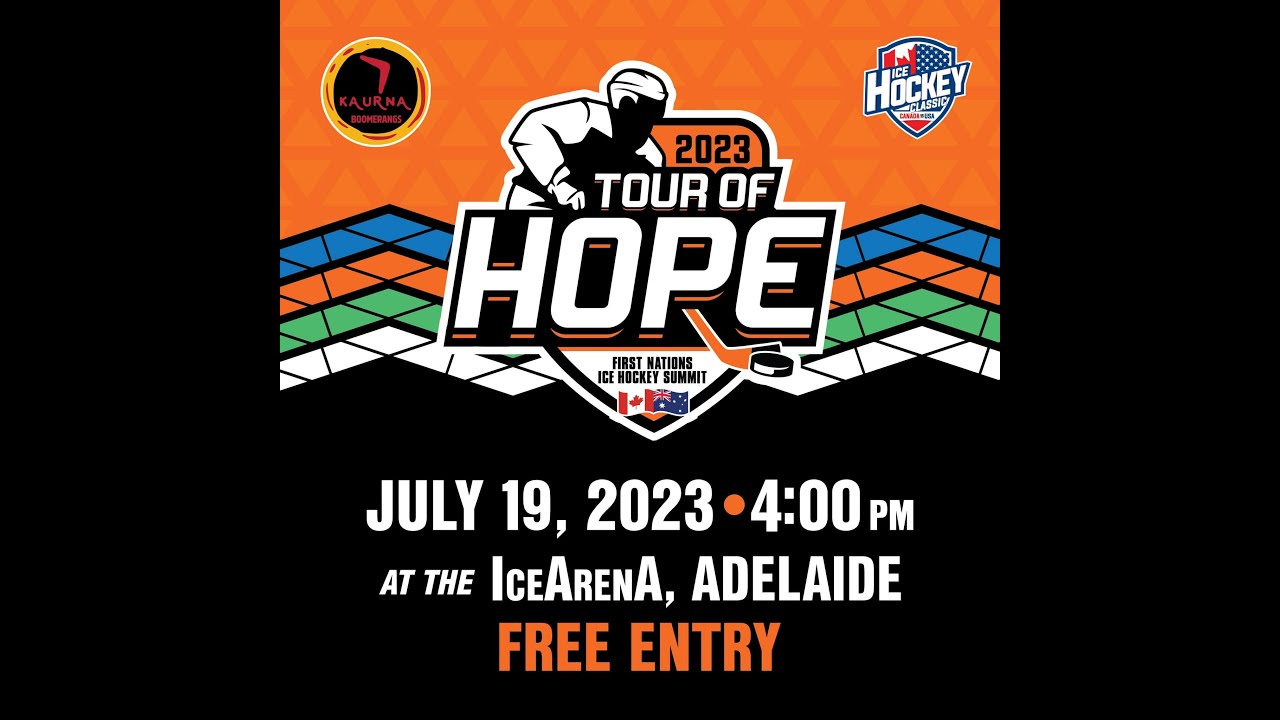 Tour of Hope 2023 Adelaide Kaurna Boomerangs v Northern Ice YouTube