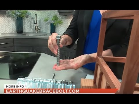 Earthquake Brace + Bolt House Model Demonstration - YouTube
