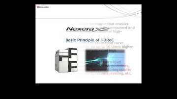 Shimadzu Nexera X2 Dramatically Extended Dynamic Range using i-DReC