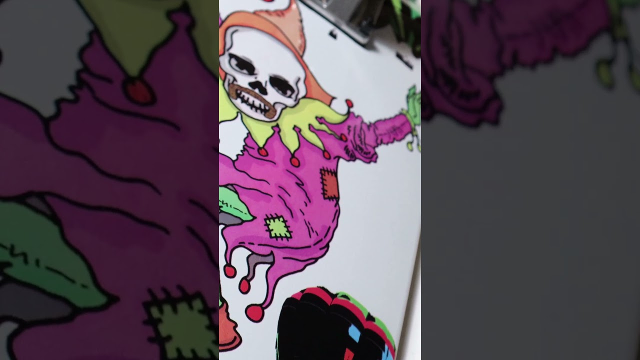 Russ Howell freestyle deck from DECOMPOSED Skateboards
