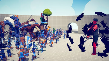 HOW MANY FACTIONS TO TAKE DOWN DARK PEASANT -  Totally Accurate Battle Simulator TABS